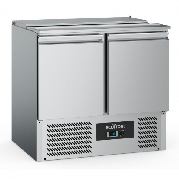 Combisteel Ecofrost Saladette 2-türig, 240 Liter