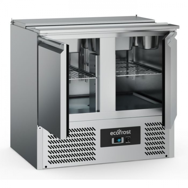 Combisteel Ecofrost Saladette 2-türig, 240 Liter